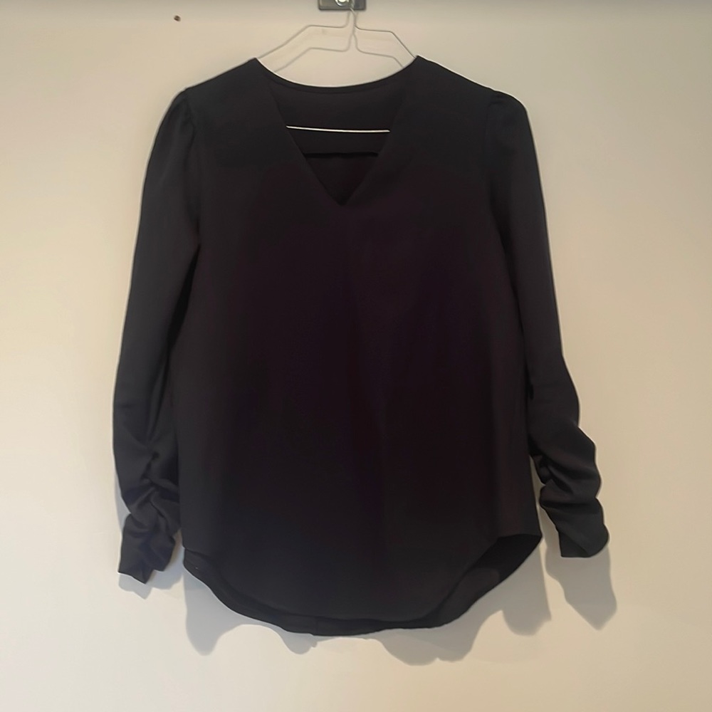 Navy blouse